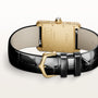 Tank Louis Small Model | 22mm, 18K Yellow Gold, Alligator Leather Strap