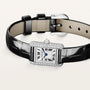 Tank Louis | 16.5mm, 18K White Gold Case, Alligator Leather Strap