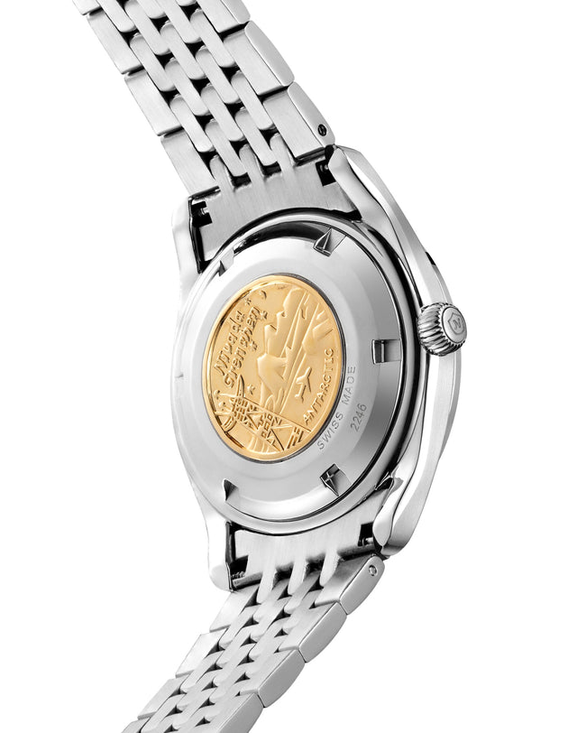 Super Antarctic White Beige Luminova | 38mm, Mens Watch