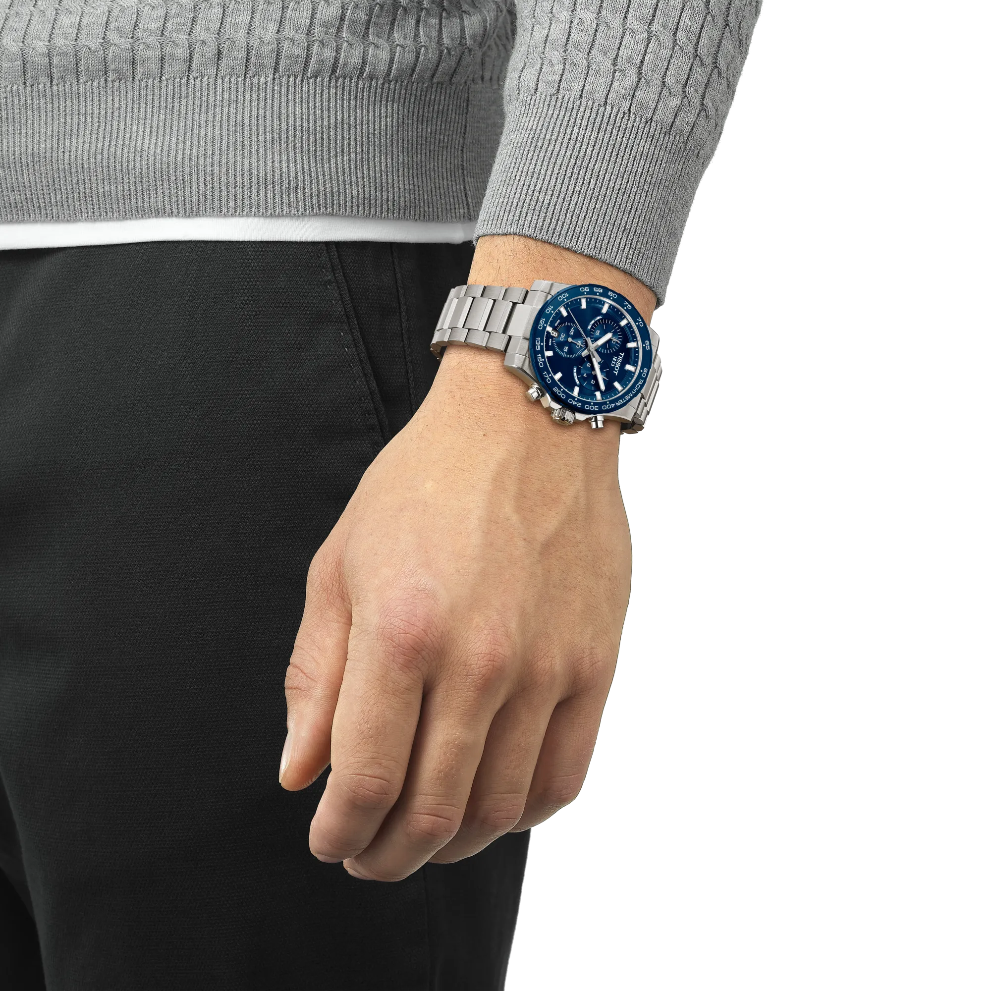 SuperSport Chrono 42 Blue | 42mm, Stainless Steel
