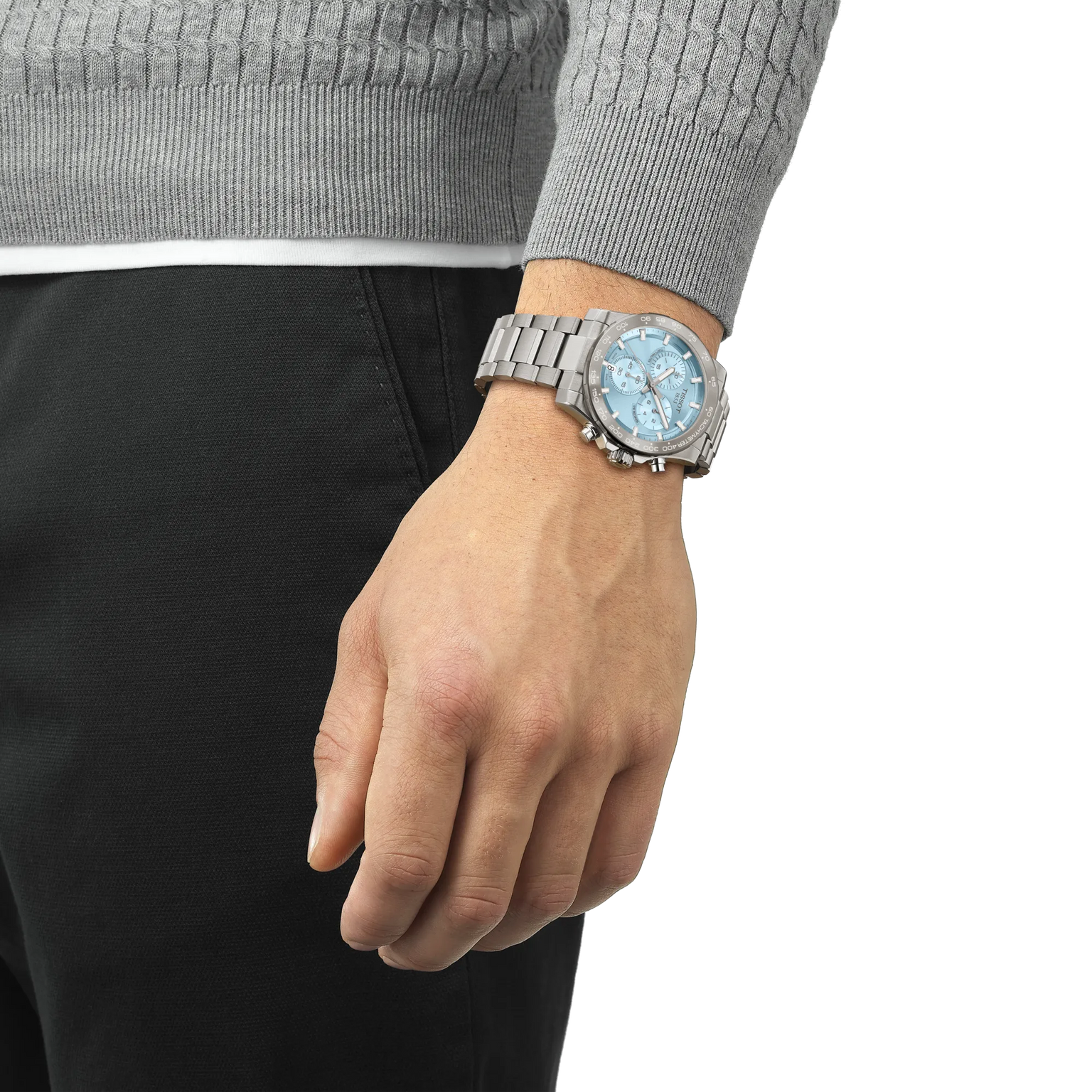 SuperSport Chrono 42 Ice Blue | 42mm, Stainless Steel