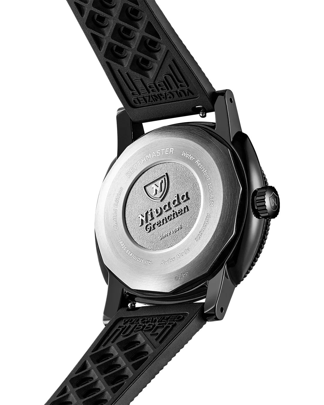 Depthmaster Numerals Black & Green | 39mm, Mens Watch