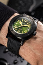 Depthmaster Numerals Black & Green | 39mm, Mens Watch