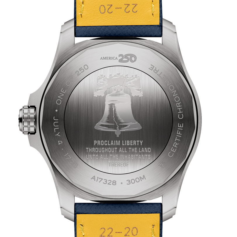 Avenger America250 Limited Edition Automatic | 42mm, Calfskin Strap, Stainless Steel Case, Men's Watch