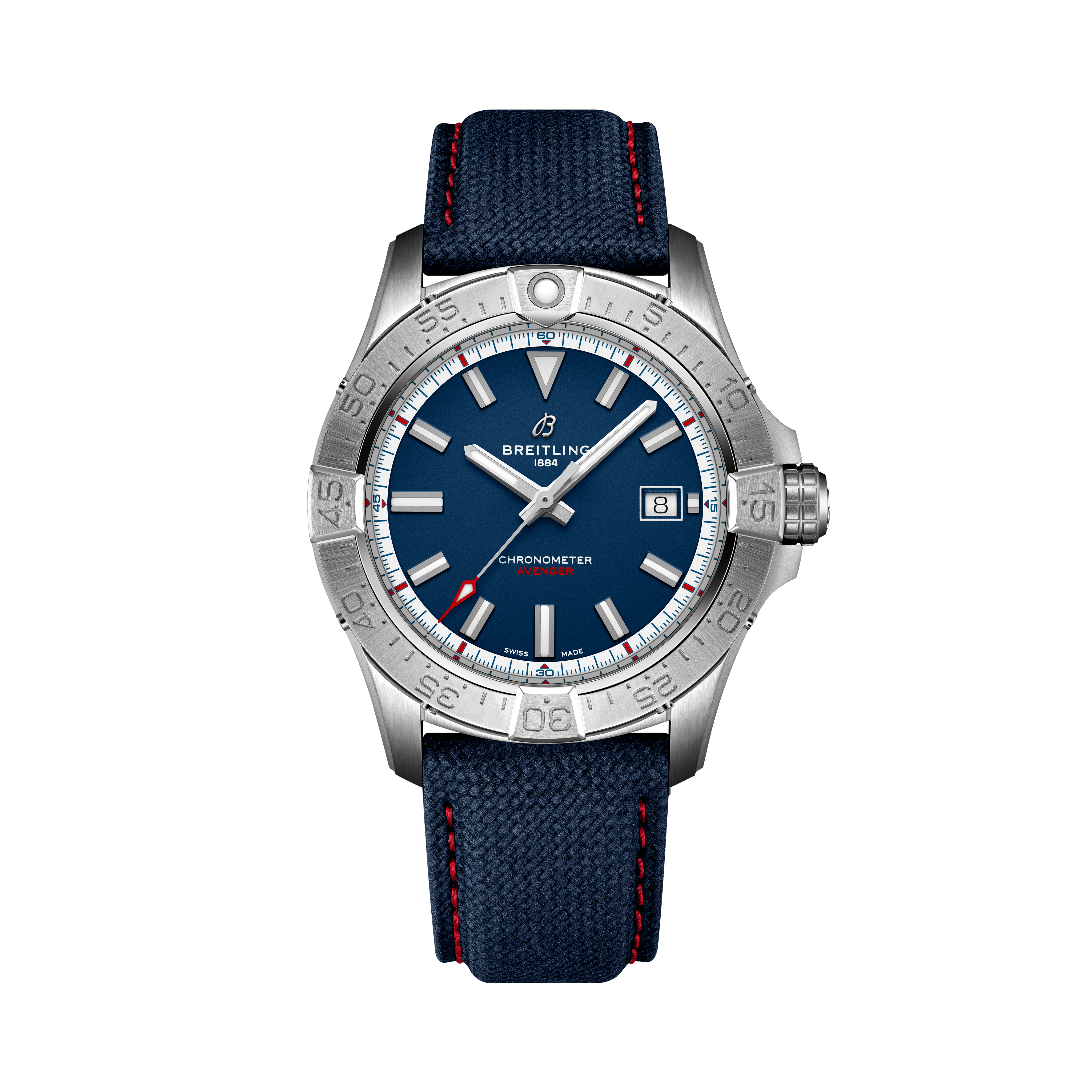 Avenger America 250 Limited Edition Automatic | 42mm, Calfskin Strap, Steel Case