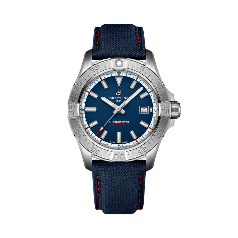 Avenger America250 Limited Edition Automatic | 42mm, Calfskin Strap, Stainless Steel Case, Men's Watch