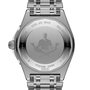Breitling Chronomat Auto GMT 40 Erling Haaland watch with a silver back engraved with a meditating figure and the name ERLING HAALAND 9.