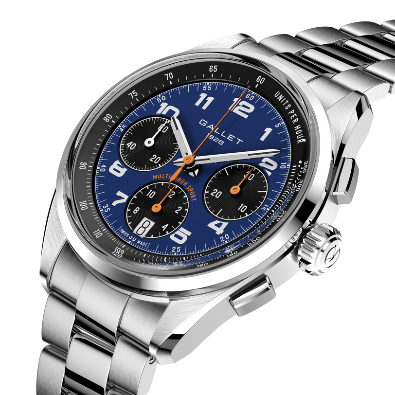 Multichron Sport | 41mm, Steel Case, Steel Strap