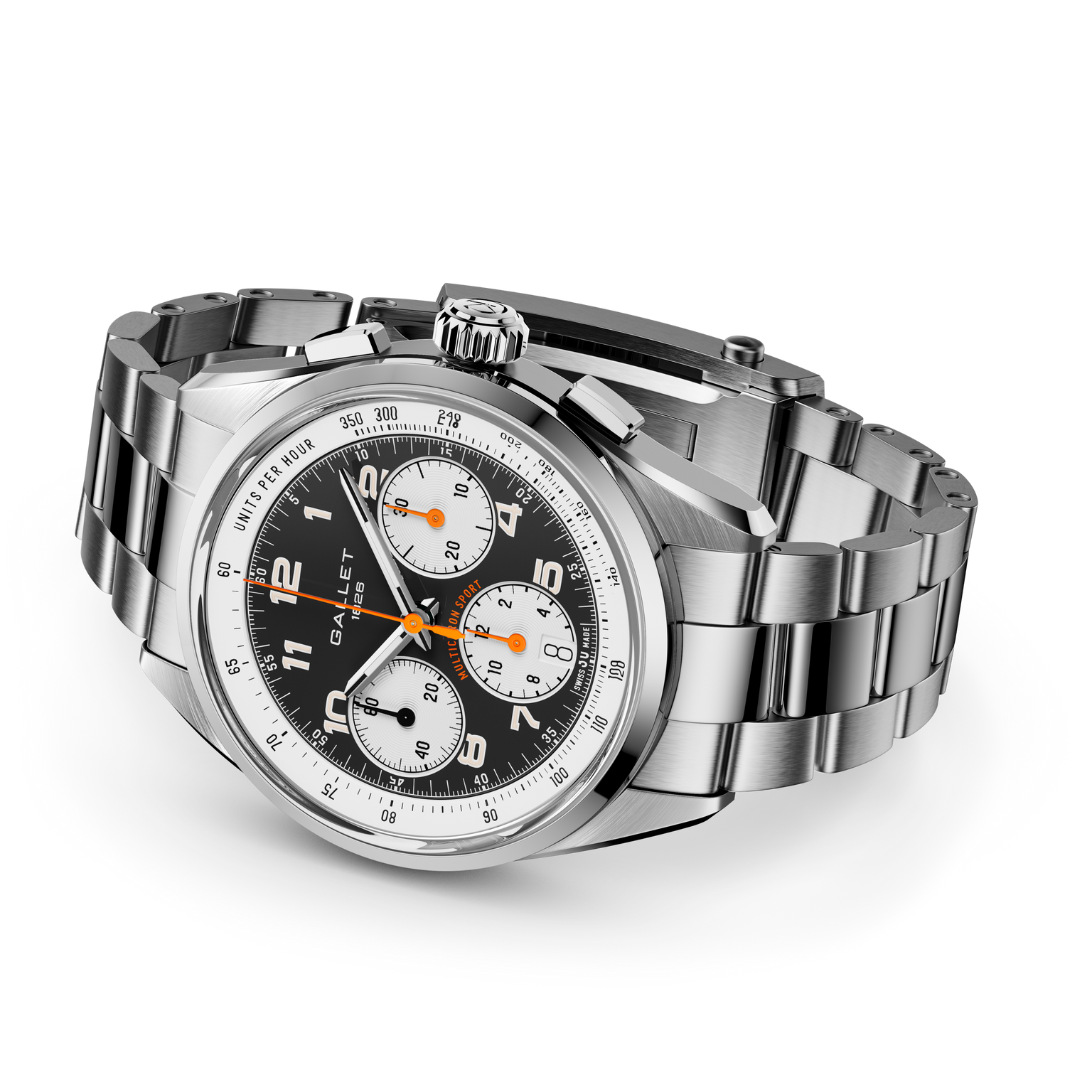 Multichron Sport | 41mm, Steel Case, Steel Strap