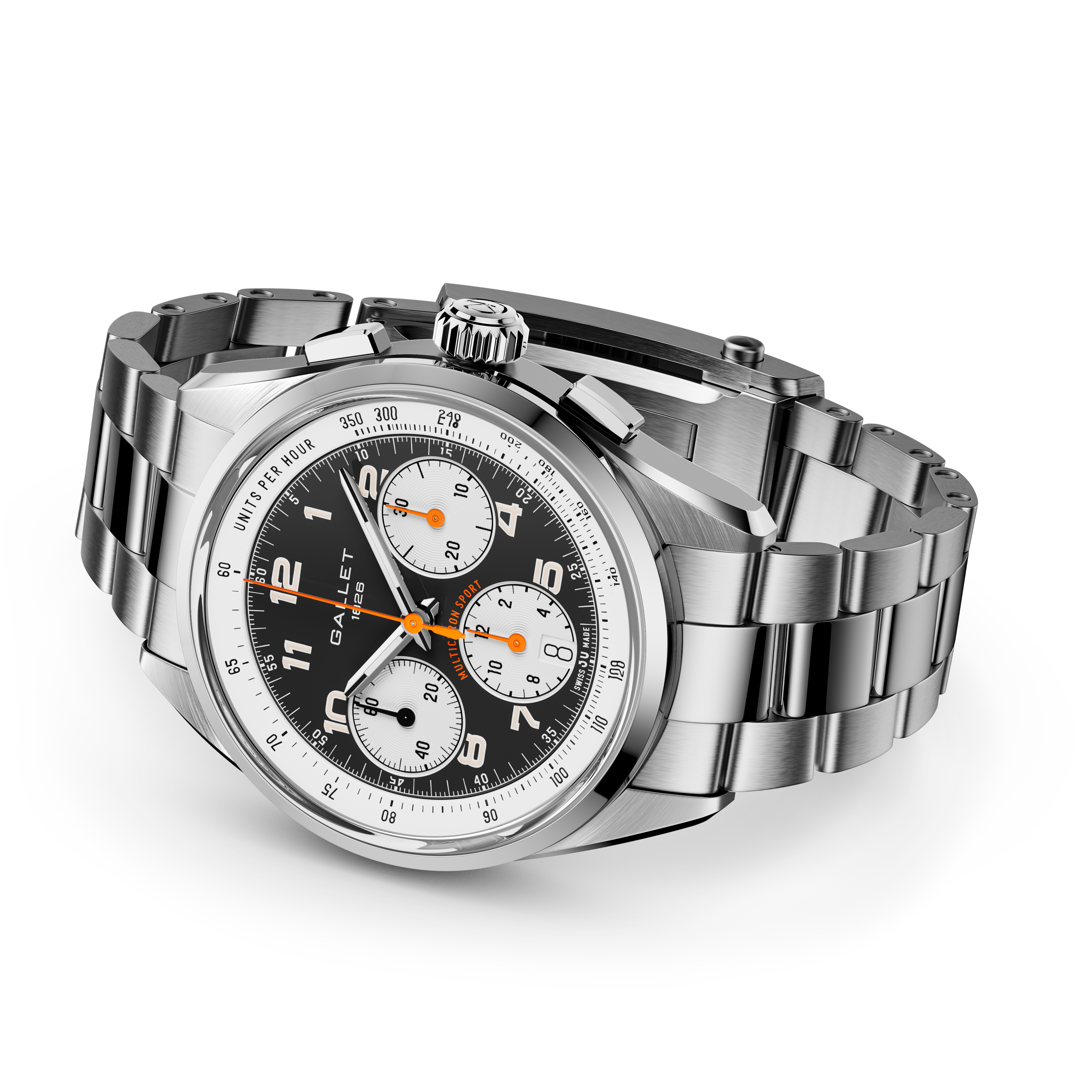 Multichron Sport | 41mm, Steel Case, Steel Strap