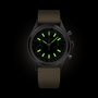 Tribute | 38mm, Steel Case, Beige Fabric Strap