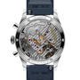 Tribute Yachting | 38mm, Steel Case, Blue Rubber Strap