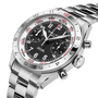 Flying Officer | 40mm, Steel Case, Steel Strap