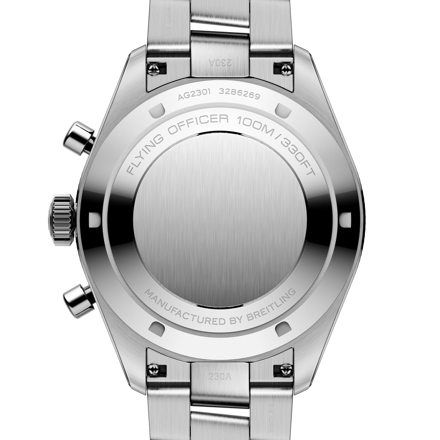 Flying Officer | 40mm, Steel Case, Steel Strap