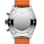 Flying Officer | 40mm, Steel Case, Brown Leather Strap