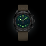 Flying Officer | 40mm, Steel Case, Beige Fabric Strap