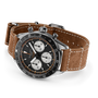 Multichron Pilot | 42mm, Steel Case, Brown Leather Field Strap