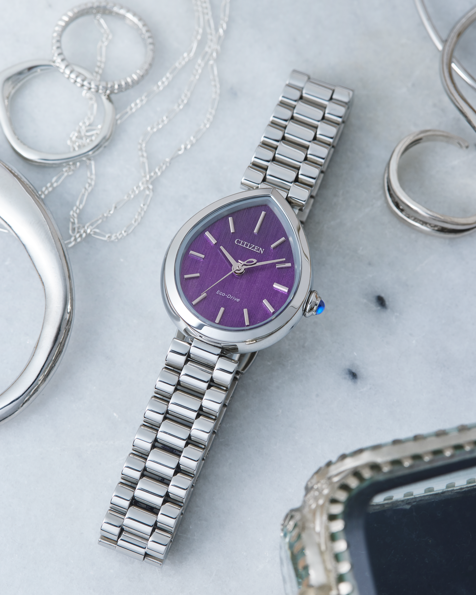 Citizen Rainell Steel 26 mm Eco Drive