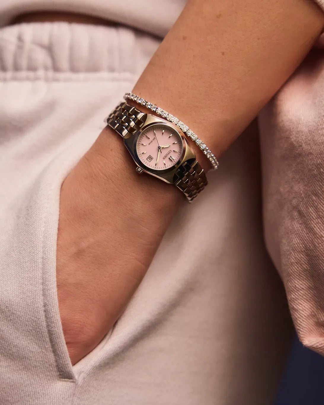 Corso Pink | 27mm, Stainless Steel