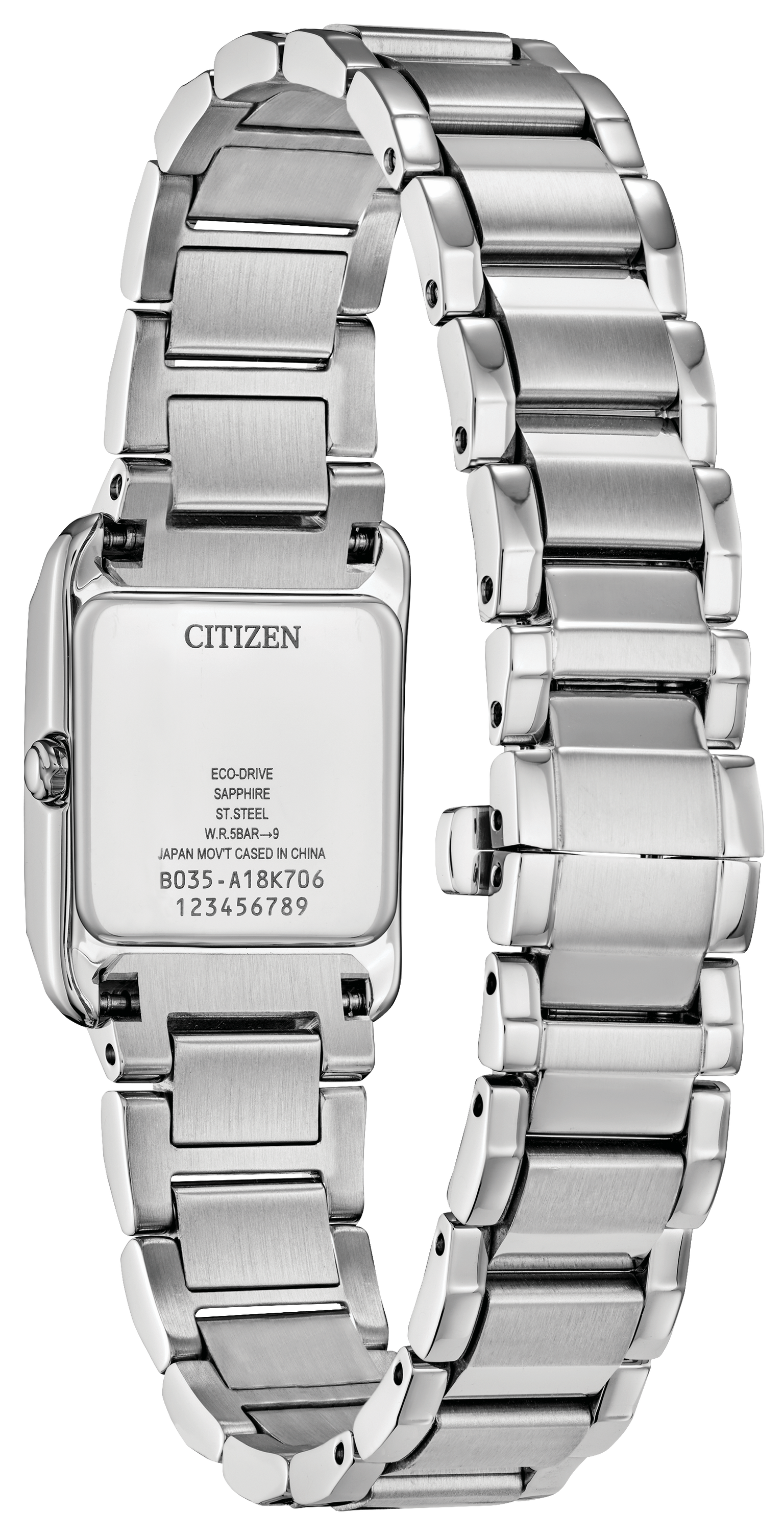 Citizen Bianca Steel 19 mm Eco Drive