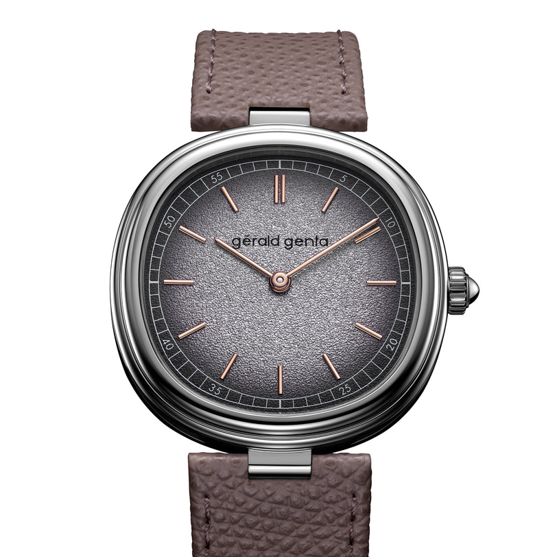 Geneva Time Only Grafite | 38mm, White gold