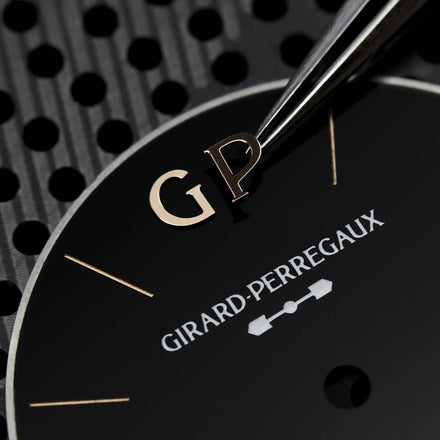Girard-Perregaux watch being assembled