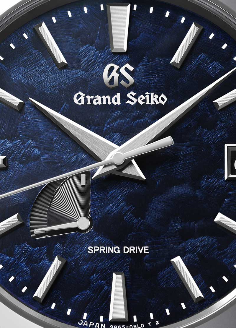 Spring Drive Heritage Dial Close Up