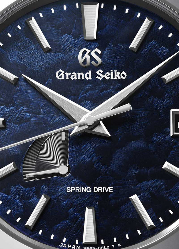 Spring Drive Heritage Dial Close Up