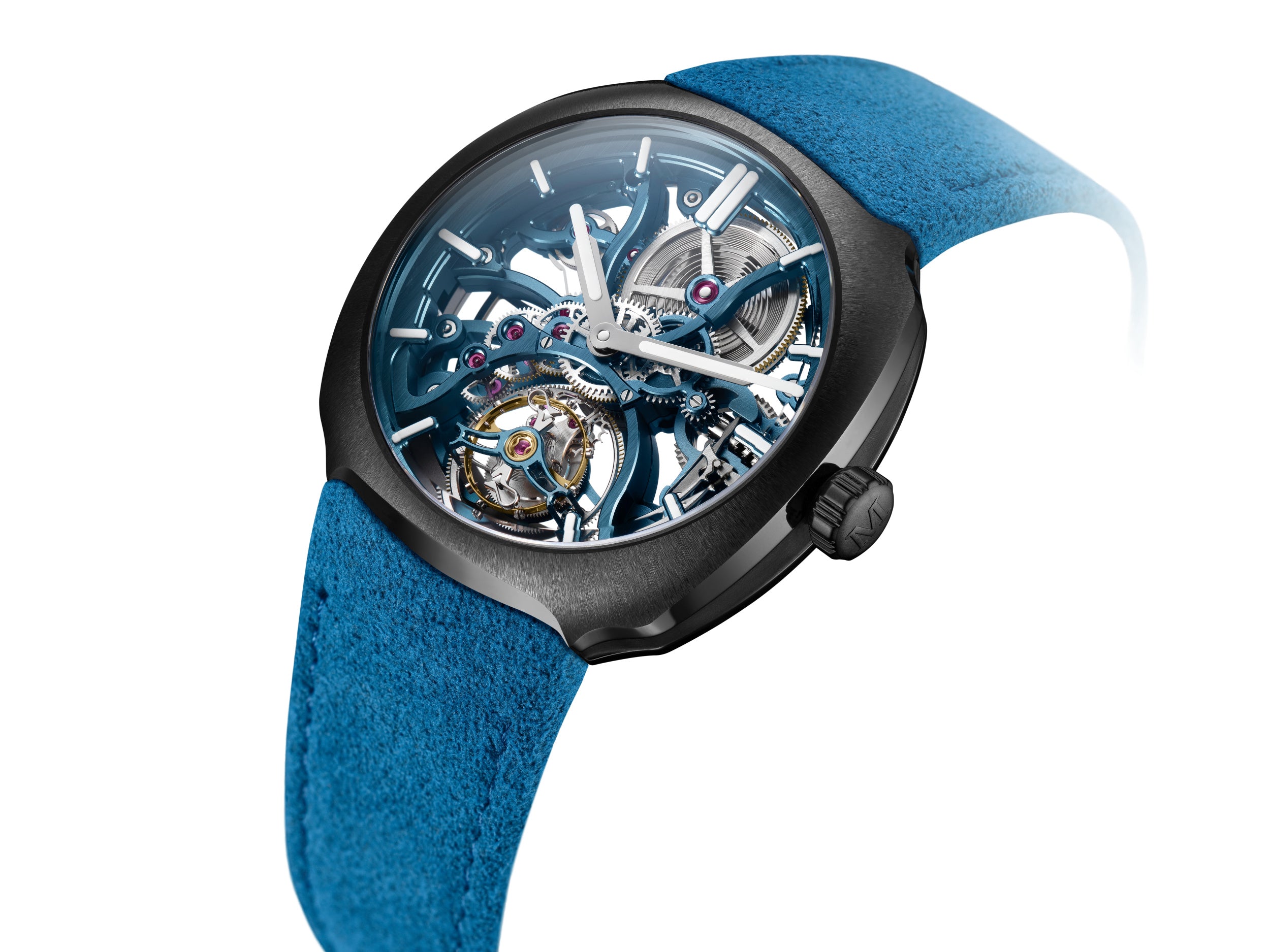Streamliner Tourbillon Skeleton Ceramic Alpine Limited Edition | 40mm, Ceramic, Men's Watch