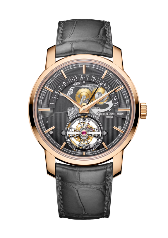 Traditionnelle Tourbillon Retrograde Date Openface