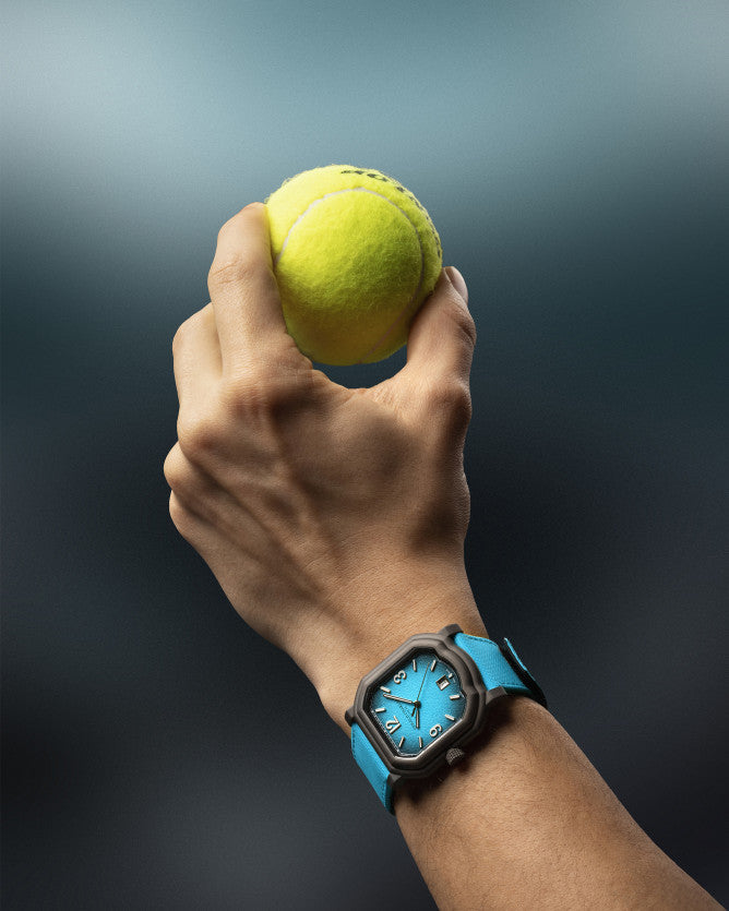 Maestro GC Sport Tennis Light Turquoise | 41mm, Titanium