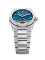 Laureato Fifty Tourbillon Micro-Rotor Grand Feu Blue | 39mm, Steel, Men's Watch