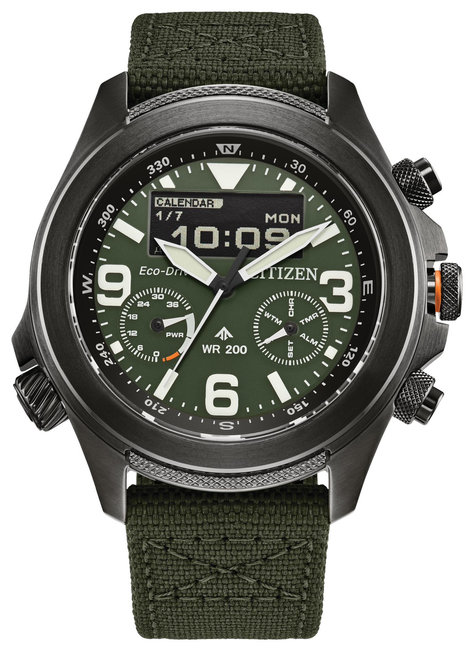 Citizen Promaster Land U822 Steel 44 mm Eco Drive