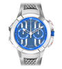 Epic X Chrono | Titanium Satined Case, 44mm, Rubber Strap