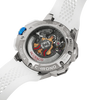 Epic X Chrono | Titanium Satined Case, 44mm, Rubber Strap