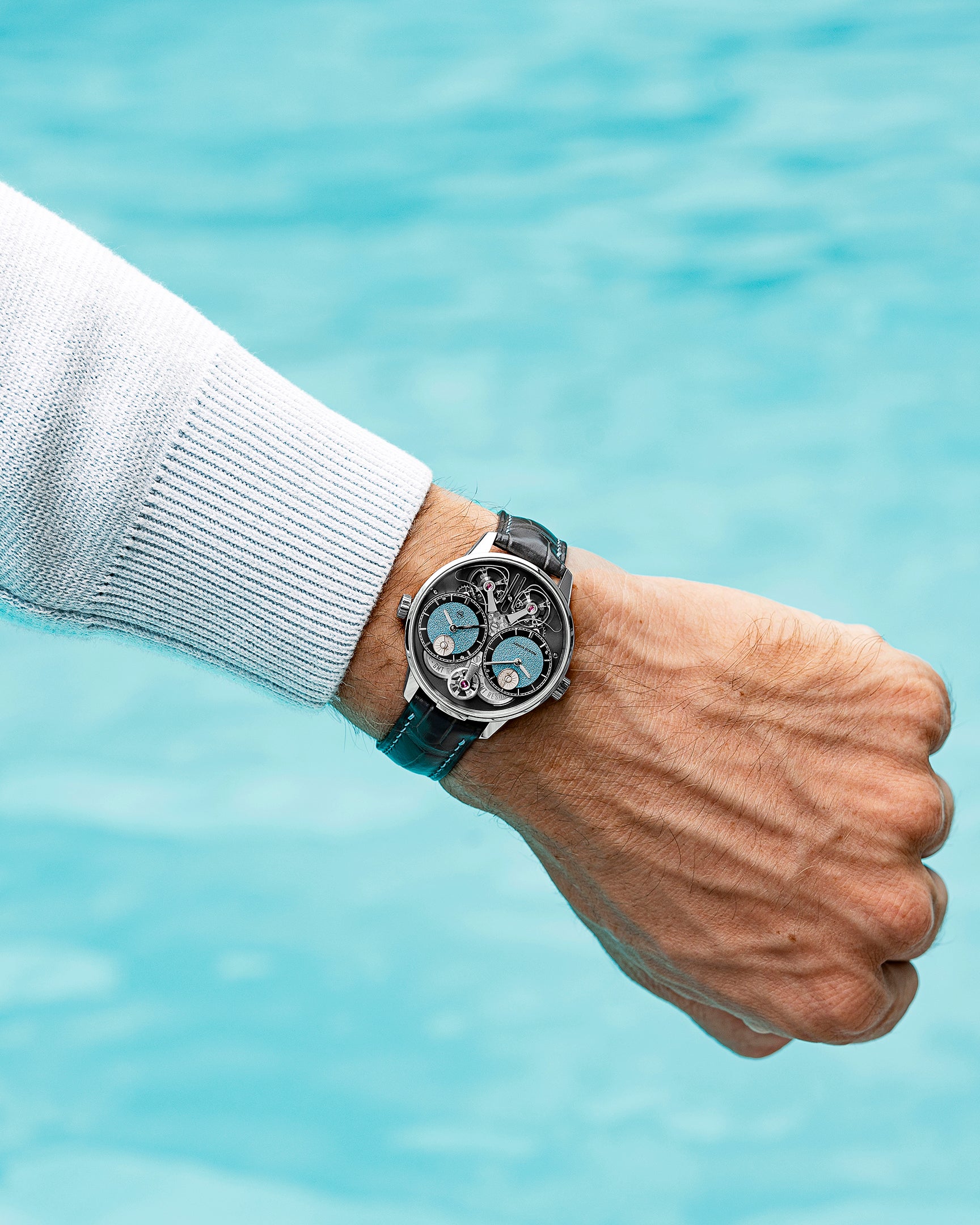 Dual Time GMT Resonance First Edition Wrist