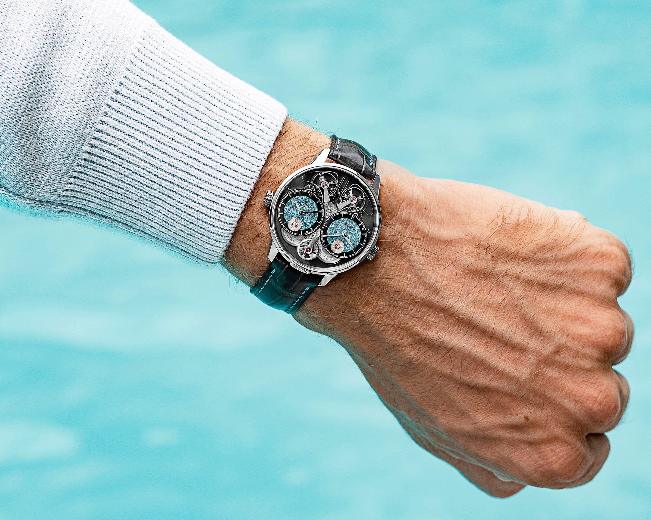 Dual Time GMT Resonance First Edition Wrist