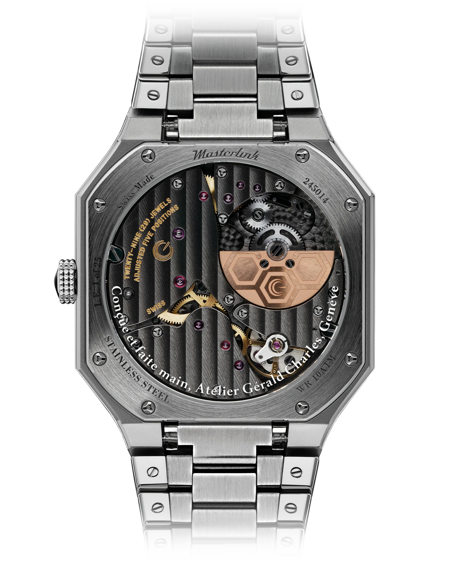 Masterlink Atelier Edition Golden Yellow | 30mm, Stainless Steel