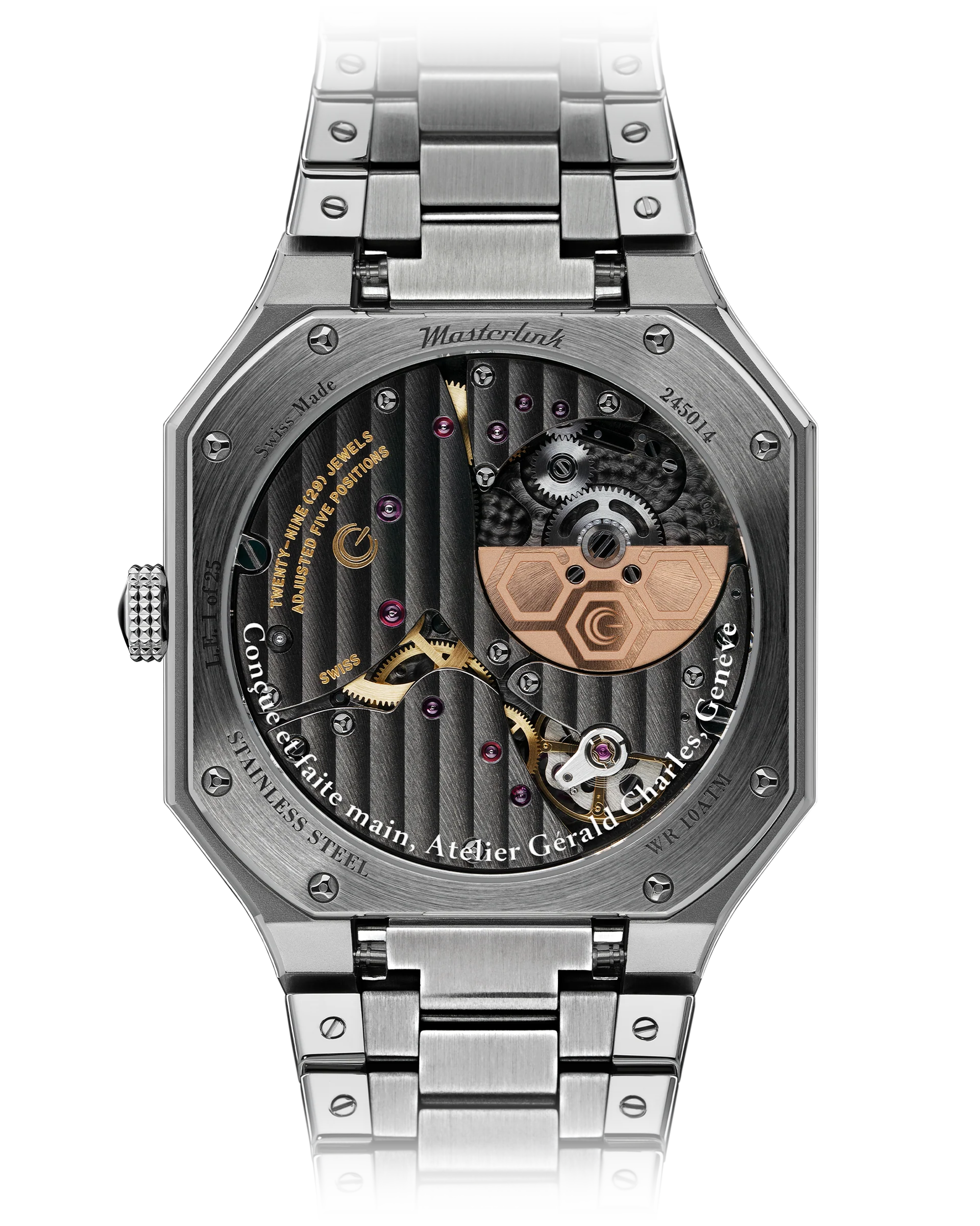 Masterlink Atelier Edition Golden Yellow | 30mm, Stainless Steel