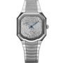 Masterlink Atelier Rhodium | 30mm, Hammered Dial, Stainless Steel
