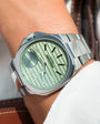 Ripples Metallic Green Wrist