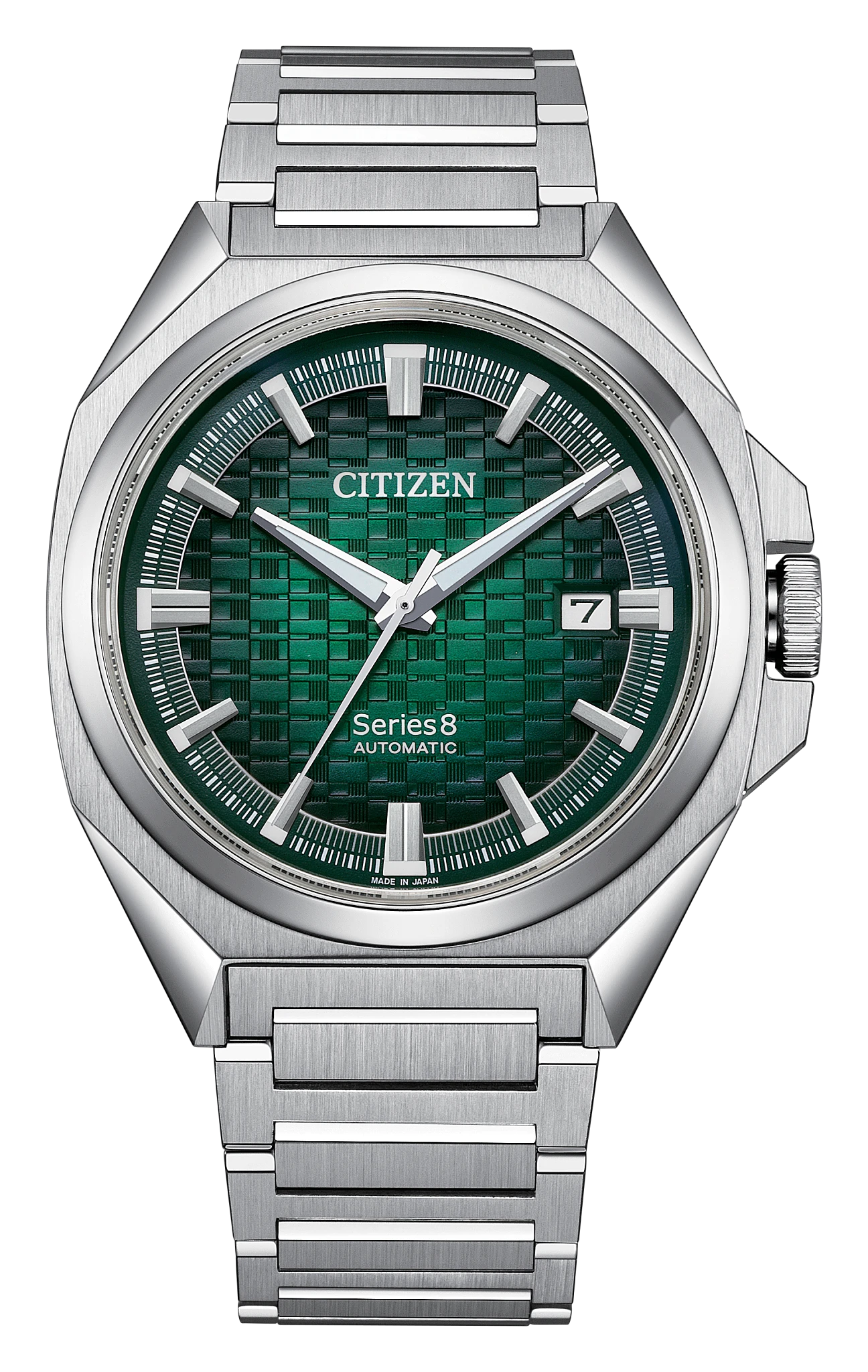 Series8 831 Green | 40mm, Stainless Steel