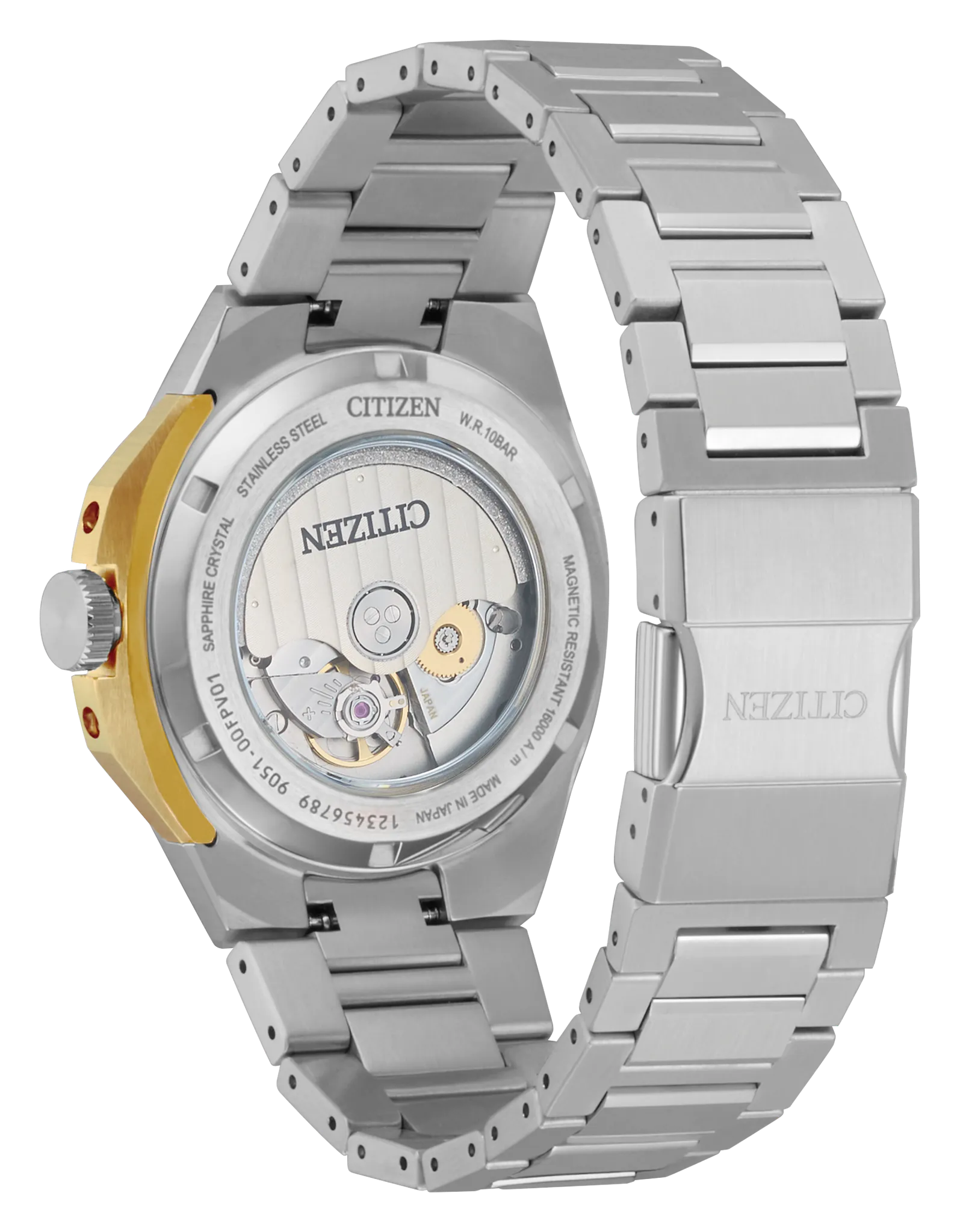 Series8 White | 39mm, Two-Tone Stainless Steel