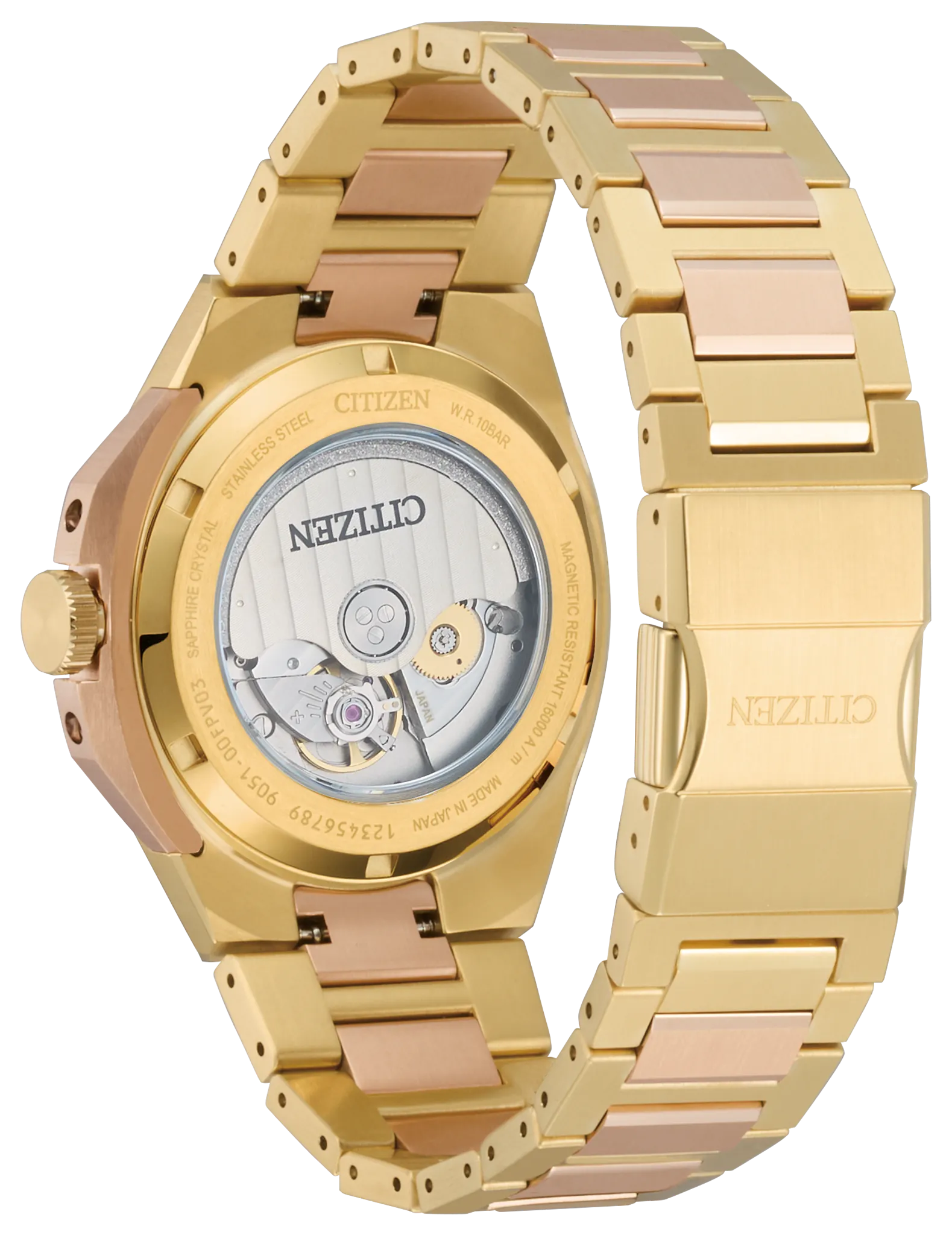 Series8 Brown | 39mm, Two-Tone Stainless Steel