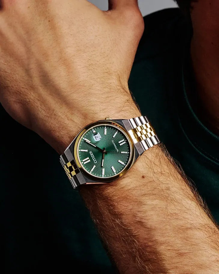 Tsuyosa 60 Green | 40mm, Stainless Steel