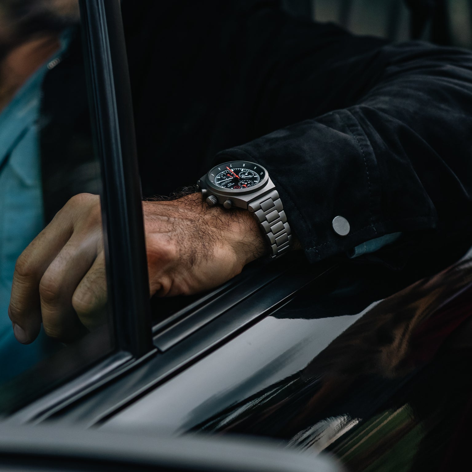 Porsche Design Chronograph 1 Utility - Limited Edition for Hodinkee | 41mm, Titanium and Leather