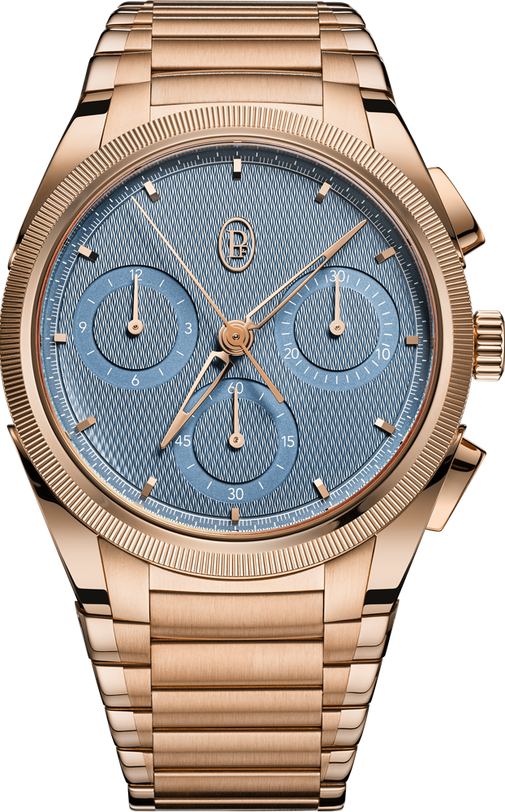 TONDA PF Chronograph | Rose Gold Mineral Blue 40mm, Mens Watch