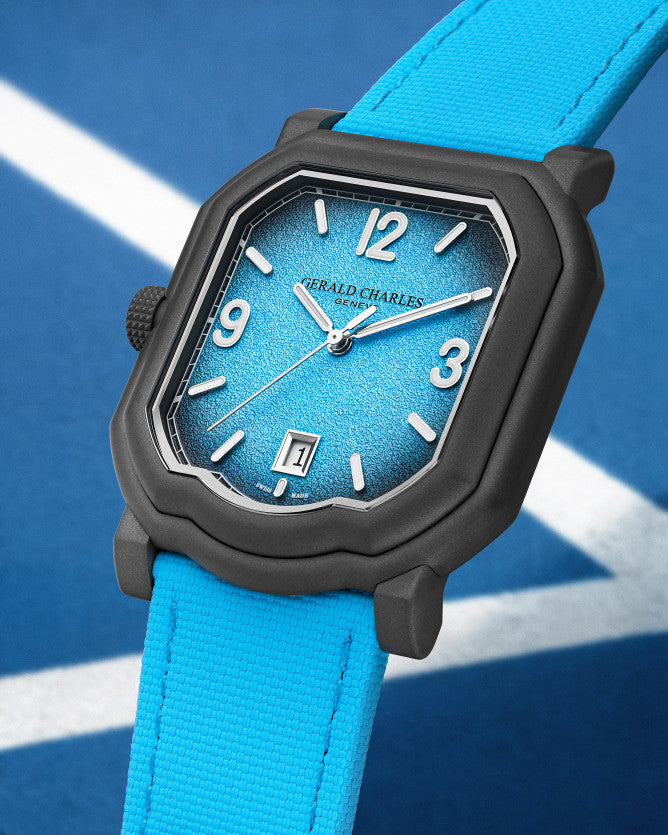 Maestro GC Sport Tennis Light Turquoise | 41mm, Titanium