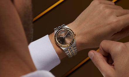Shop TUDOR Royal Steel and Gold