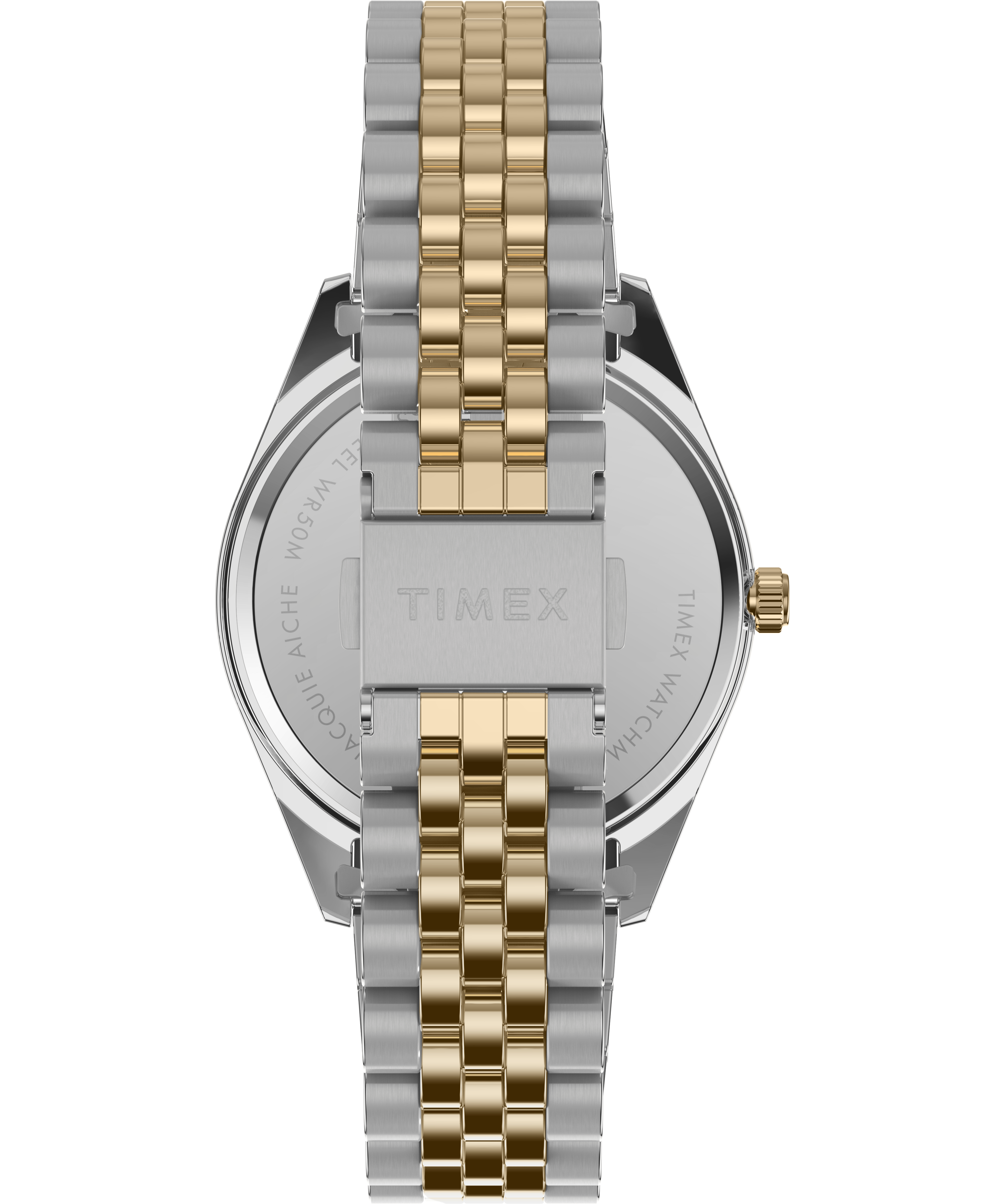 Timex Legacy x Jacquie Aiche Black Sunray Dial with Tribe Eye 36mm Stainless Steel Bracelet Watch